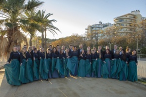 TÜS Barcelonas ja Calellas konkursil "Canta al mar" (oktoober 2018). Foto: Mona Menets